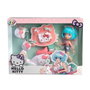 Famosa Hello Kitty Pretty Pink - Poupée articulée avec trottinette - 19,5 cm - Version espagnole