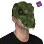 My Other Me Masque Dinosaurio FOAM - Masque Dinosaure en Mousse avec Son et Voix - Version Multilingue (Français, Anglais, Espagnol, Italien, Allemand, Portugais) - Vert