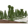 Home ESPRIT Jeu d'Échecs Résine et Bois de manguier Vert
