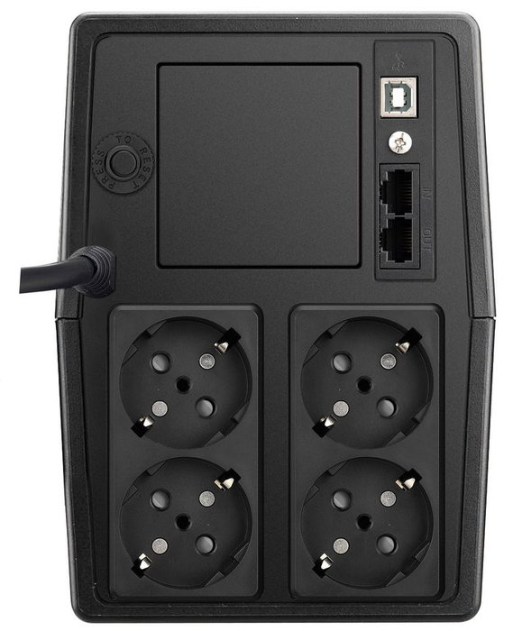 PowerWalker VI 162-290VAC - Onduleur Line Interactive 1500VA/900W avec Régulateur de Tension Automatique, USB HID, 40dB, 0-40°C