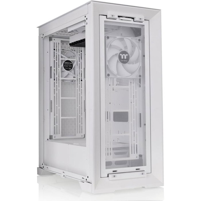 Thermaltake CTE T500 Air Boîtier PC Gaming Full Tower blanc avec 3 ventilateurs 140mm, vitre trempée, USB 3.2