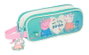 Safta Portatodo Double Peppa Pig Pretty Flowers 21 x 8 x 6 cm - Boîte de Rangement pour Enfants Dès 3 Ans
