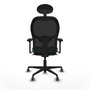 Piqueras y Crespo Chaise de Bureau avec Appui-tête Jorquera 3D036G1 Vert