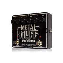 EHX Metal Muff Pédale de Distorsion avec Top Boost