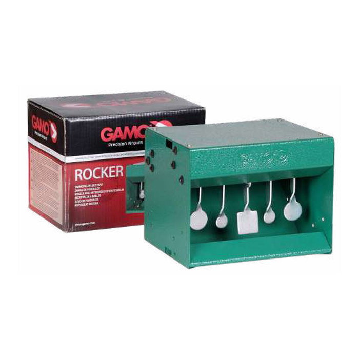 Gamo Rocker Cible basculante 5 pendules, 20 x 16 x 16 cm, réarmement automatique Gamo Rocker Cible basculante 5 pendules, 20 x 16 x 16 cm, réarmement automatique
