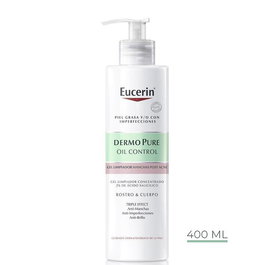 Eucerin Dermopure Gel Nettoyant pour Peaux Grasses à Imperfections 400 ml