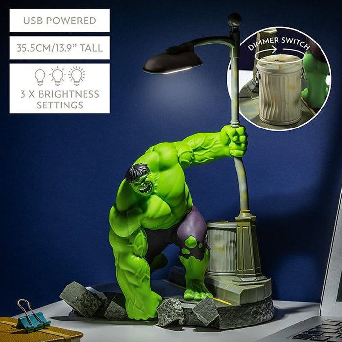 Paladone Products Marvel lampe diorama Hulk