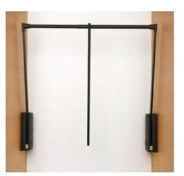 SERVETTO Perchero abatible Servetto 2004 extensible 1200 mm marron
