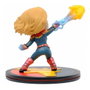 Quantum Mechanix Capitana Marvel Q-Fig avec base diorama