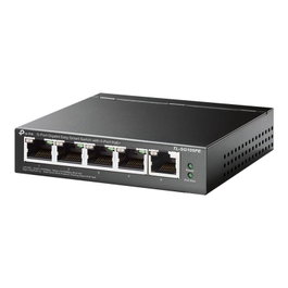 TP-Link Switch Gigabit Géré PoE 5 Ports TL-SG105PE - Alimentation Externe 53W