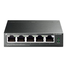 TP-Link TL-SG105PE Switch managé 5 ports 10/100/1000 (4 PoE+ 65W)