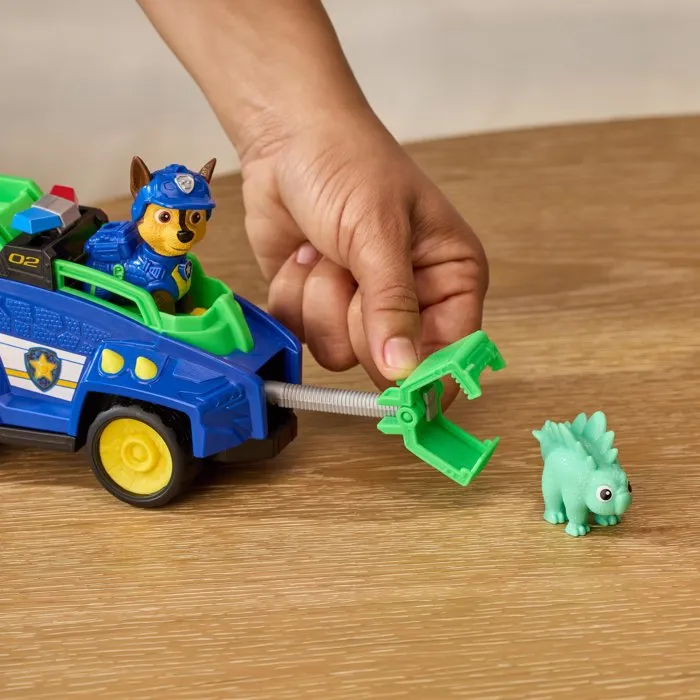 Spin Master Véhicule et Figurine Chase - La Pat' Patrouille Le Film Mission Dino