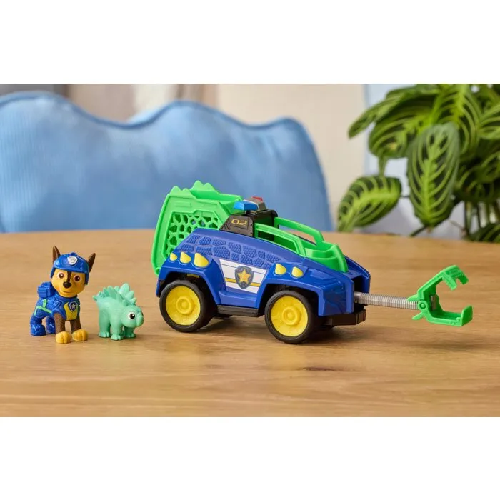 Spin Master Véhicule et Figurine Chase - La Pat' Patrouille Le Film Mission Dino