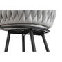 Tabouret Home ESPRIT Noir Gris Métal 58 x 53 x 101 cm