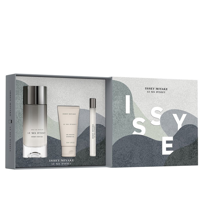 Issey Miyake Le Sel d'Issey Coffret Eau de Parfum pour Homme 3 pièces