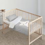 Housse de Couette Kids&Cotton Nadir Gris 115 x 145 cm