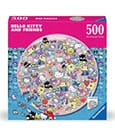 Ravensburger Puzzle rond Hello Kitty et ses amis 500 pièces
