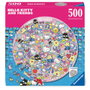 Ravensburger Puzzle rond Hello Kitty et ses amis 500 pièces