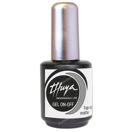 Thuya Gel On-Off Top Coat Matte No Wipe 14ml