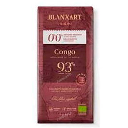 BLANXART Chocolat Congo 93% sans sucre ni édulcorant ECO 75g