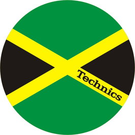 MAGMA Jeu de 2 patins Technics Jamaica LP Slipmat