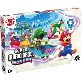 Winning Moves Puzzle Super Mario Wonder 500 Pièces, Puzzle à Collectionner Univers Jeu Vidéo, Dès 8 Ans