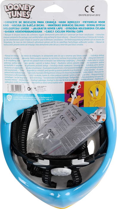 Licensing I144Tagla M Casque de Vélo Enfant 52-56 cm Looney Tunes CZ10954