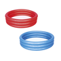 Bestway 51025 Piscine Gonflable Enfant 3 Anneaux Eco Couleurs Assorties 122x25 cm +2 Ans Jardin