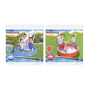 Bestway 51025 Piscine Gonflable Enfant 3 Anneaux Eco Couleurs Assorties 122x25 cm +2 Ans Jardin