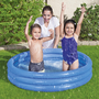 Bestway 51025 Piscine Gonflable Enfant 3 Anneaux Eco Couleurs Assorties 122x25 cm +2 Ans Jardin