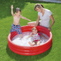 Bestway 51025 Piscine Gonflable Enfant 3 Anneaux Eco Couleurs Assorties 122x25 cm +2 Ans Jardin