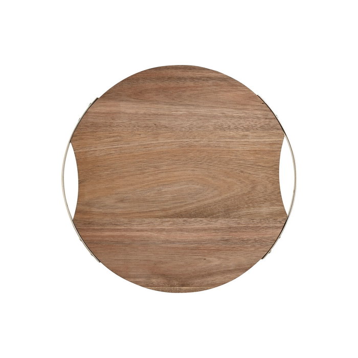 Home ESPRIT Planche à découper Acacia et Métal Doré Naturel 32,3 x 31,3 x 1,4 cm Home ESPRIT Planche à découper Acacia et Métal Doré Naturel 32,3 x 31,3 x 1,4 cm