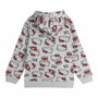 Cerdá Sweat à capuche Hello Kitty en coton brossé, 6 ans, Gris