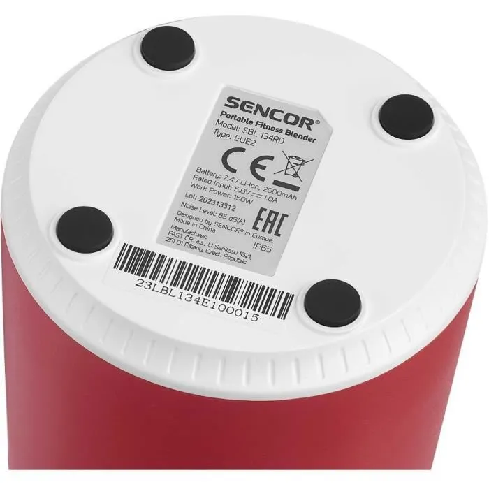 Sencor SBL 134RD Mixeur à smoothie portable Rouge