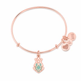 Alex And Ani Bracelet Grenouille Finition Rose