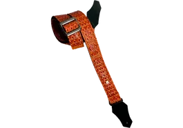 GETM Aussie Gator Orange Crush - Sangle pour guitare et basse
