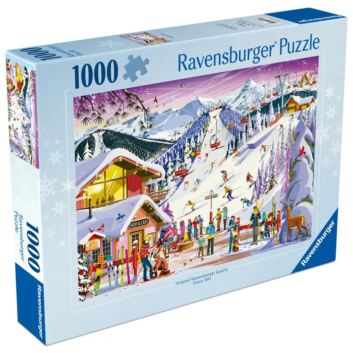 Ravensburger Puzzle Adulte 1000 pièces - Au rythme des pistes - 12001719 - À partir de 14 ans