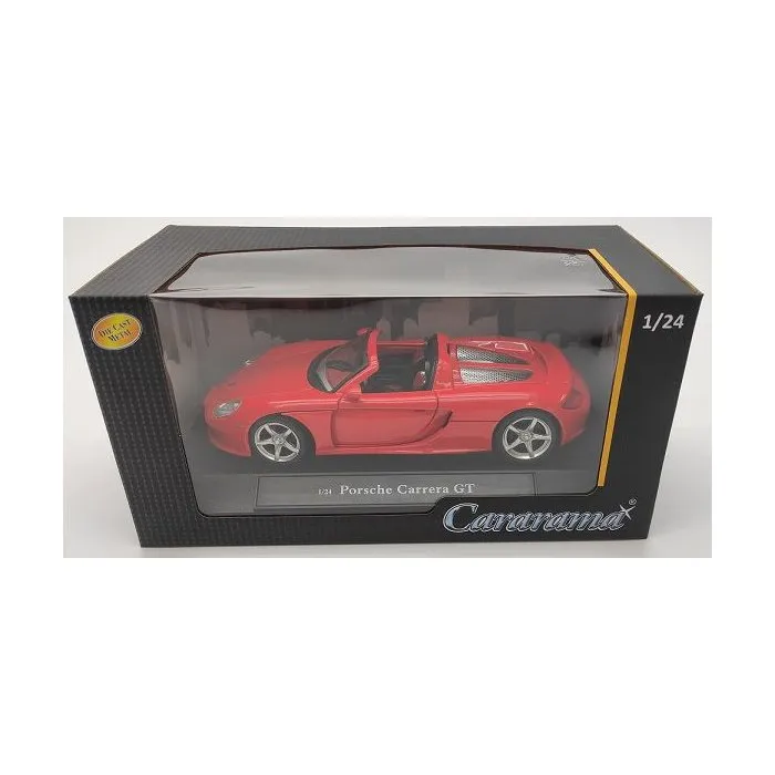Cararama Porsche Carrera GT - Rouge - 1/24 Cararama Porsche Carrera GT - Rouge - 1/24