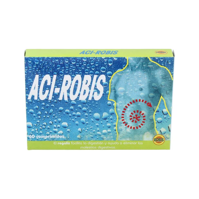 Robis Aci 60 comprimés - Complément alimentaire anti-acidité au calcium et réglisse Robis Aci 60 comprimés - Complément alimentaire anti-acidité au calcium et réglisse