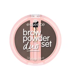 Essence Duo Set de poudre pour sourcils mat, 03 Sombre
