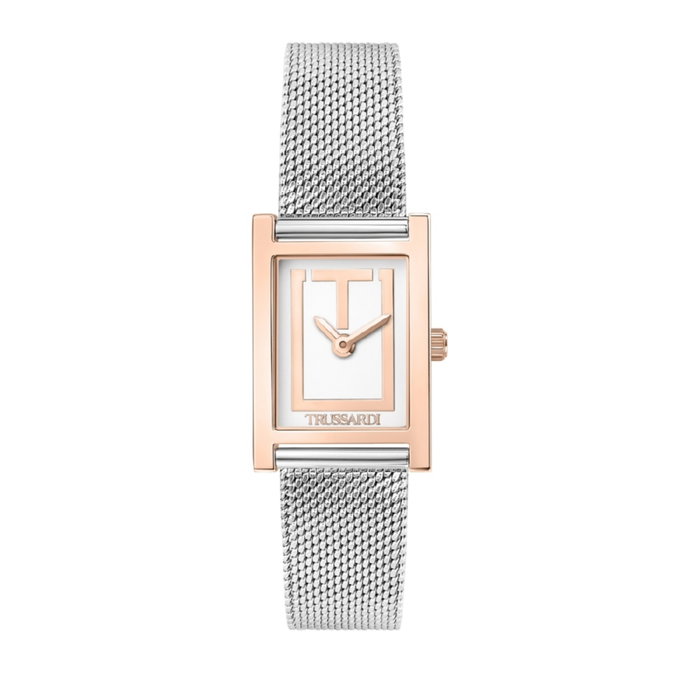 Trussardi R2453155503 - Montre analogique en acier inoxydable gris Trussardi R2453155503 - Montre analogique en acier inoxydable gris