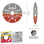 WOLFPACK LINEA PROFESIONAL Disco Diamante 115 Mm Multimaterial Total X