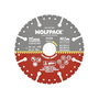 WOLFPACK LINEA PROFESIONAL Disco Diamante 115 Mm Multimaterial Total X