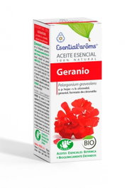ESENTIAL AROMS Huile Essentielle de Géranium 10 ml