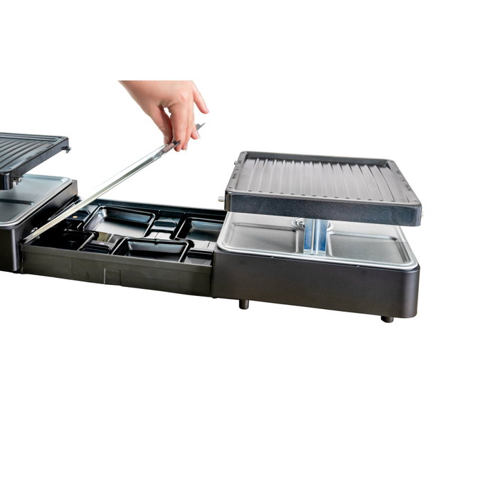 Unold 48755 Raclette Extandable, extensible jusqu'à 8 personnes