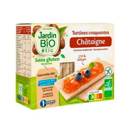 JARDIN BIO Crackers de châtaigne Bio SG Vegan 150g
