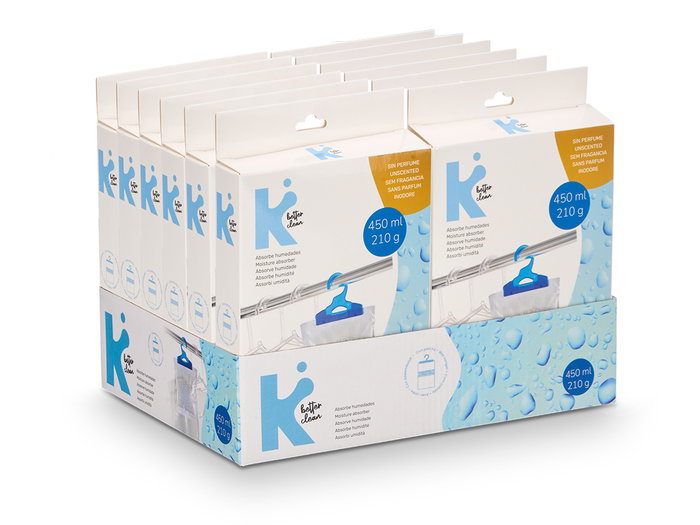 Arte Regal Bolsa Absorbe Humedad Petit 12x20x3 cm Plastique Bleu Transparent (Set de 24) Arte Regal Bolsa Absorbe Humedad Petit 12x20x3 cm Plastique Bleu Transparent (Set de 24)