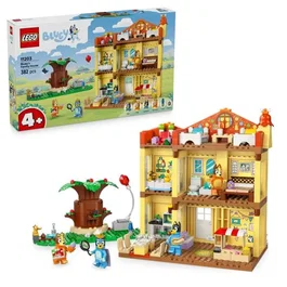 LEGO 11203 La Maison de Famille de Bluey - Jeu de Construction avec Figurines Bluey, Bingo, Chilli et Bandit - Pour Enfants 4 ans et plus