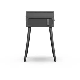 Ryght Alto - Platine vinyle sur pieds avec enceinte Bluetooth intégrée et fonction USB - Noir - 33/45/78 tr/min - Dimensions: 400 x 354 x 687 mm