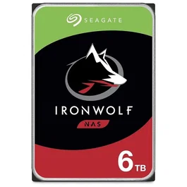 Seagate IronWolf ST6000VNA06 Disque dur interne 6 To 3,5 pouces SATA 6 Gbits/s 7200 tr/min pour NAS